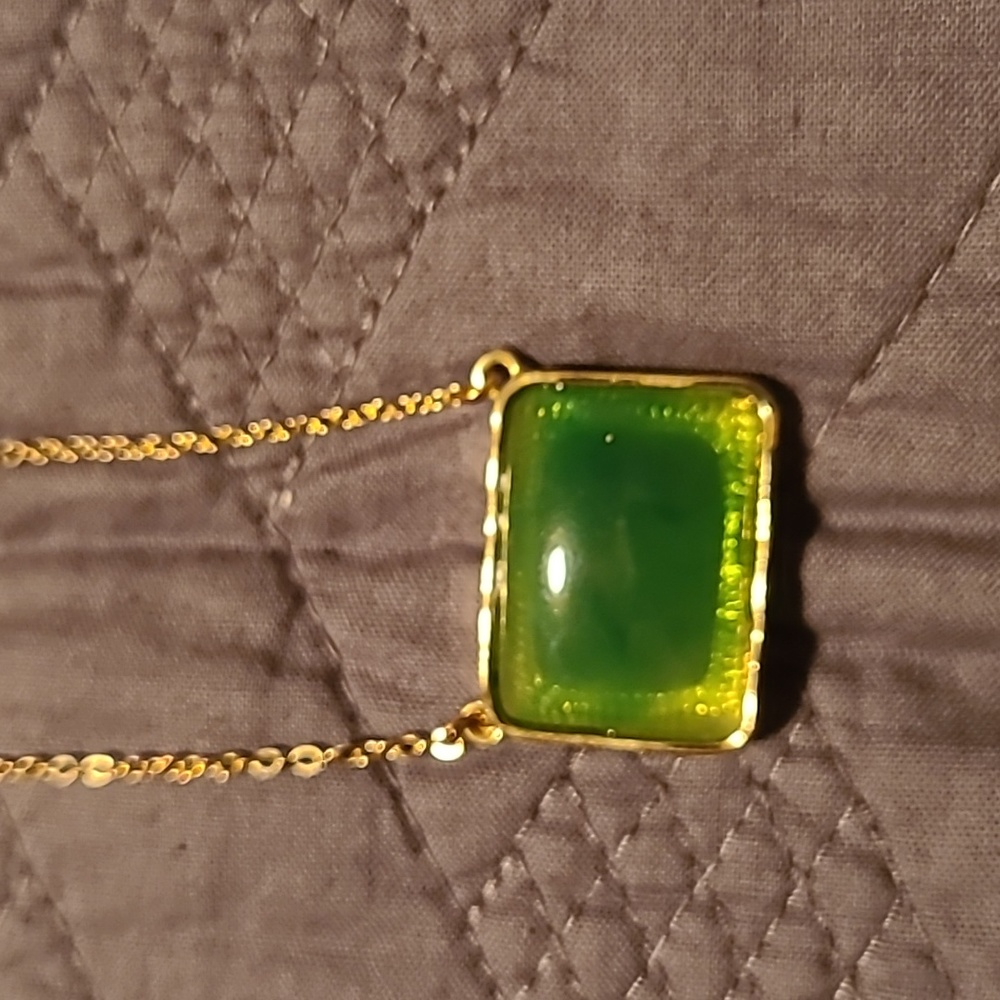 Green Stone Necklace